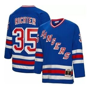 Mitchell & Ness New York Rangers Mike Richter 1994 NHL Stanley Cup Jersey
